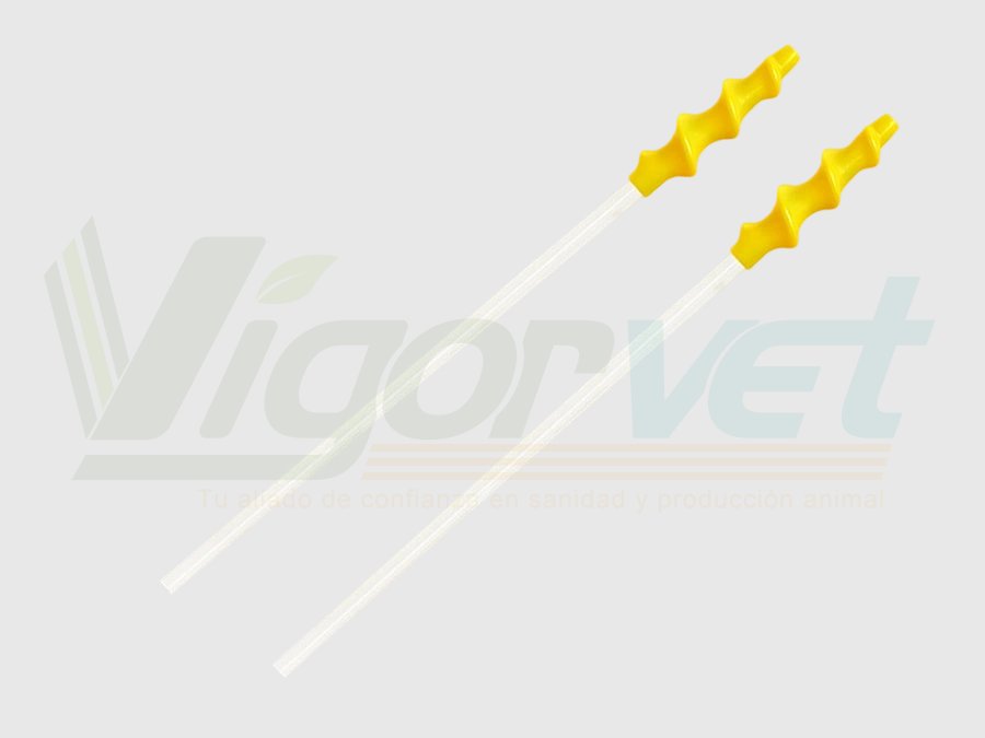 PCAI guide spiral catheter for pigs