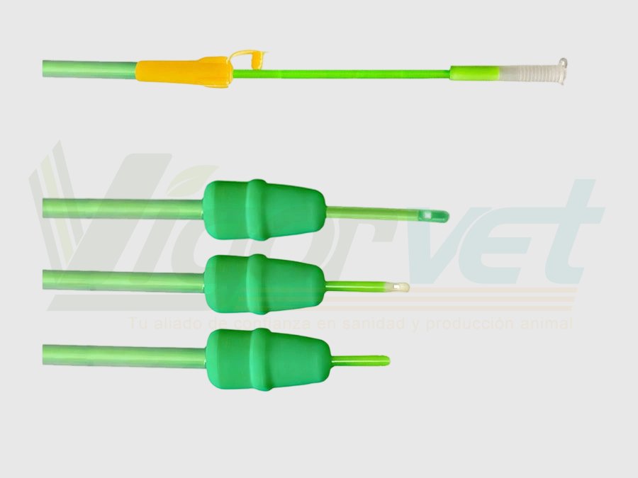 Foam PCAI catheter for gilts