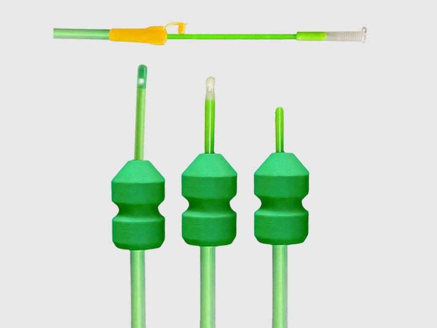 Post-Cervical AI Catheter for Sows | Foam PCAI Catheter with Inner Probe and Rear Cap