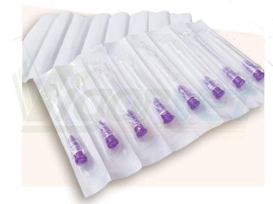 Veterinary hypodermic needle