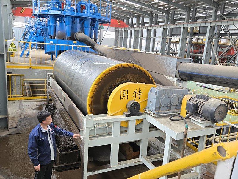 Wet Drum Permanent Magnetic Separator 2