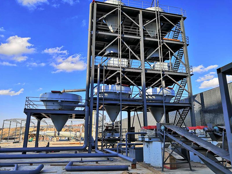 1 800TPD Fracturing Sand Processing Plant in Ningxia