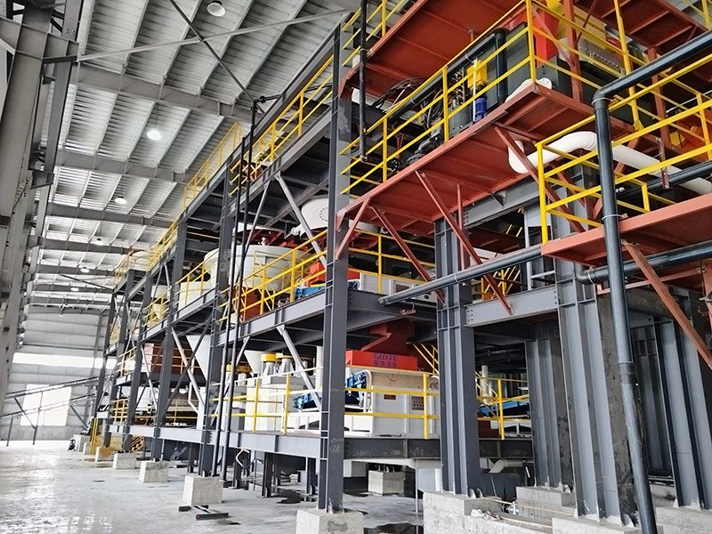 1 Fujian 3,000TPD Photovoltaic-grade Silica Sand Processing Plant