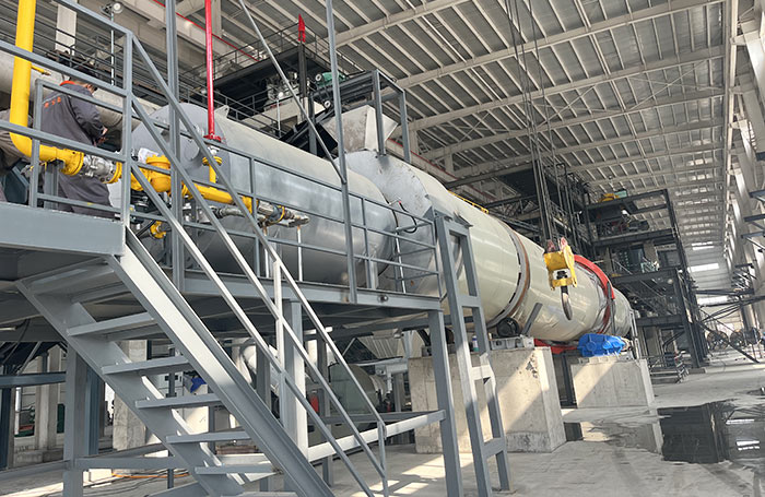 Silica sand dryer7