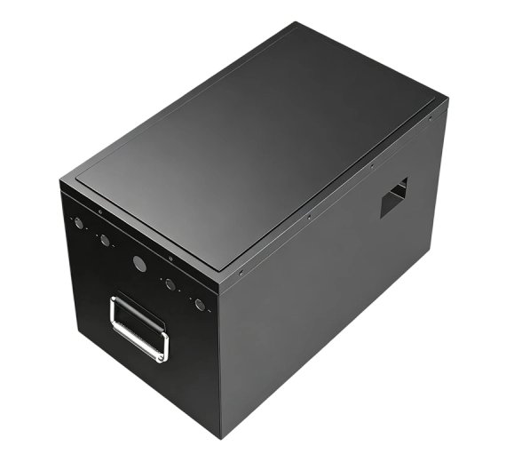 Portable mobile energy storage battery box casing