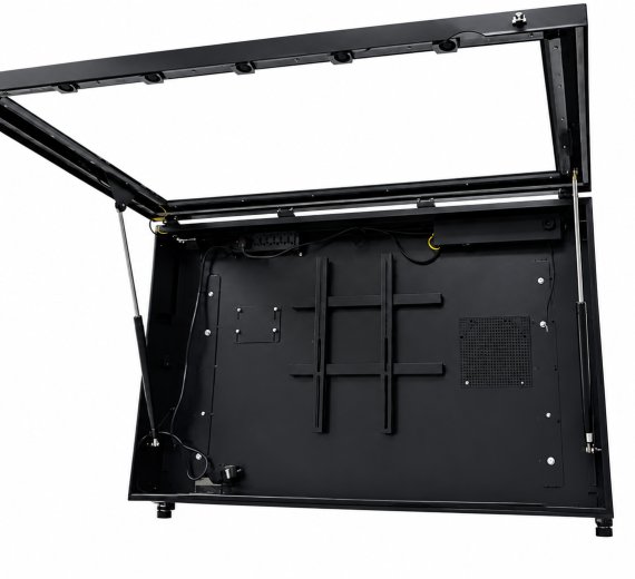Metal TV cabinet