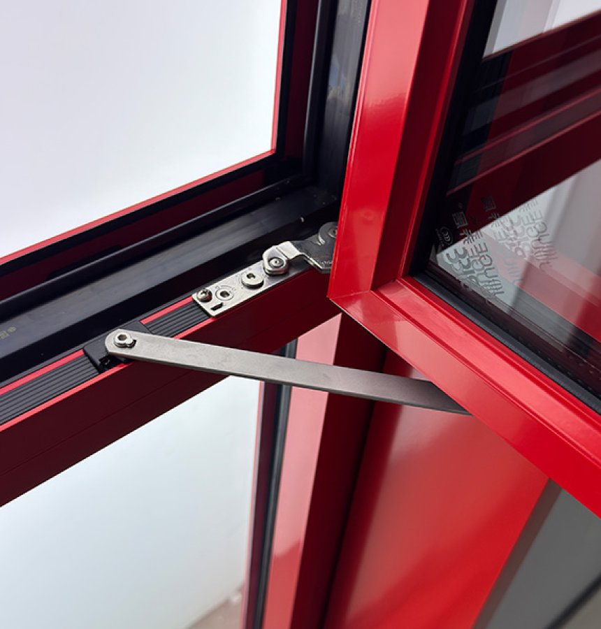Luxury villa tilt turn window