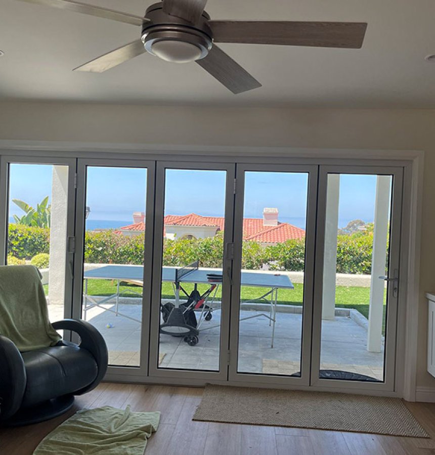 Custom size folding door manufacturer