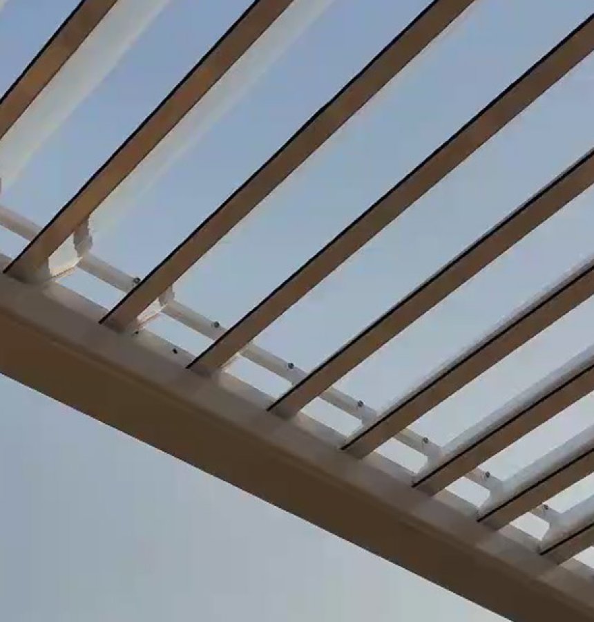 luxury villa pergola design