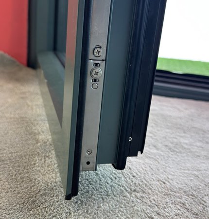Modern minimalist aluminum windows