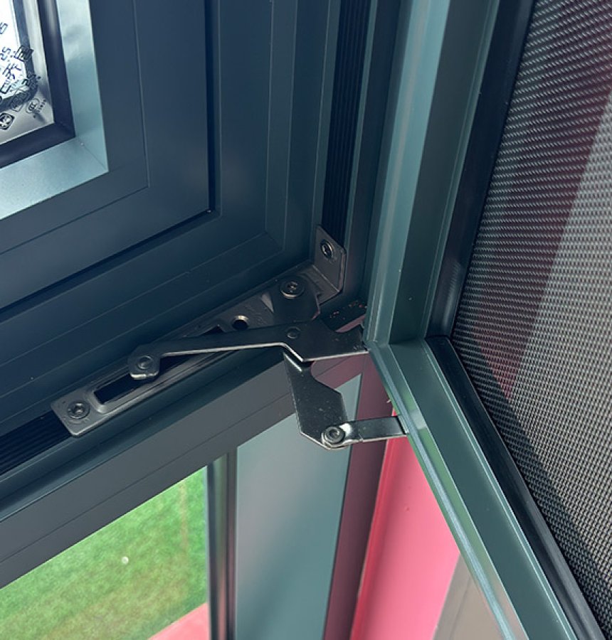 Waterproof sliding window system