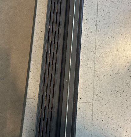 Large glass sliding door system