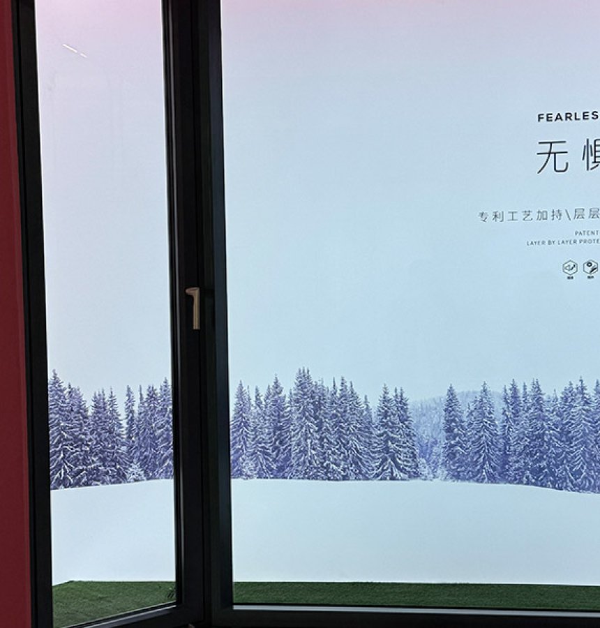 Low E glass aluminum window