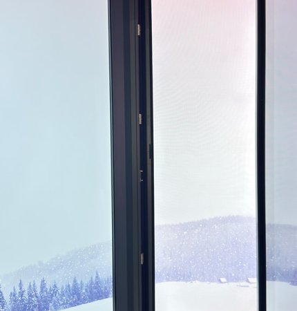 Villa panoramic aluminum window