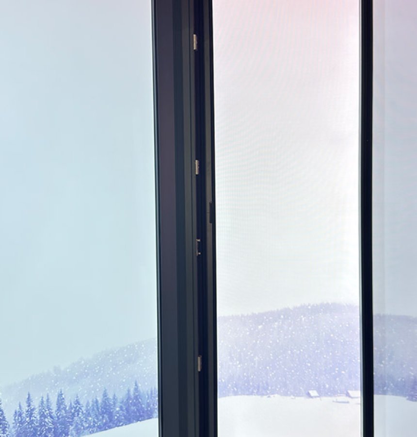 Villa panoramic aluminum window