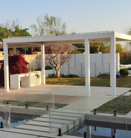 smart louver pergola system