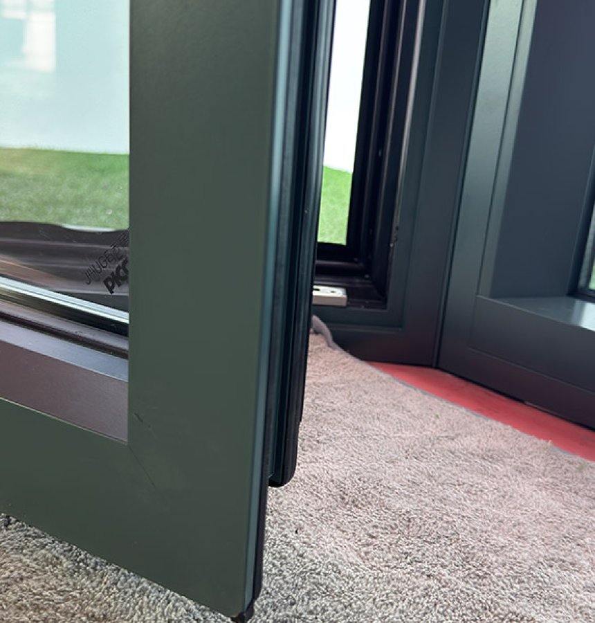 RC3 security aluminum window