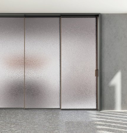 Customized aluminum door size