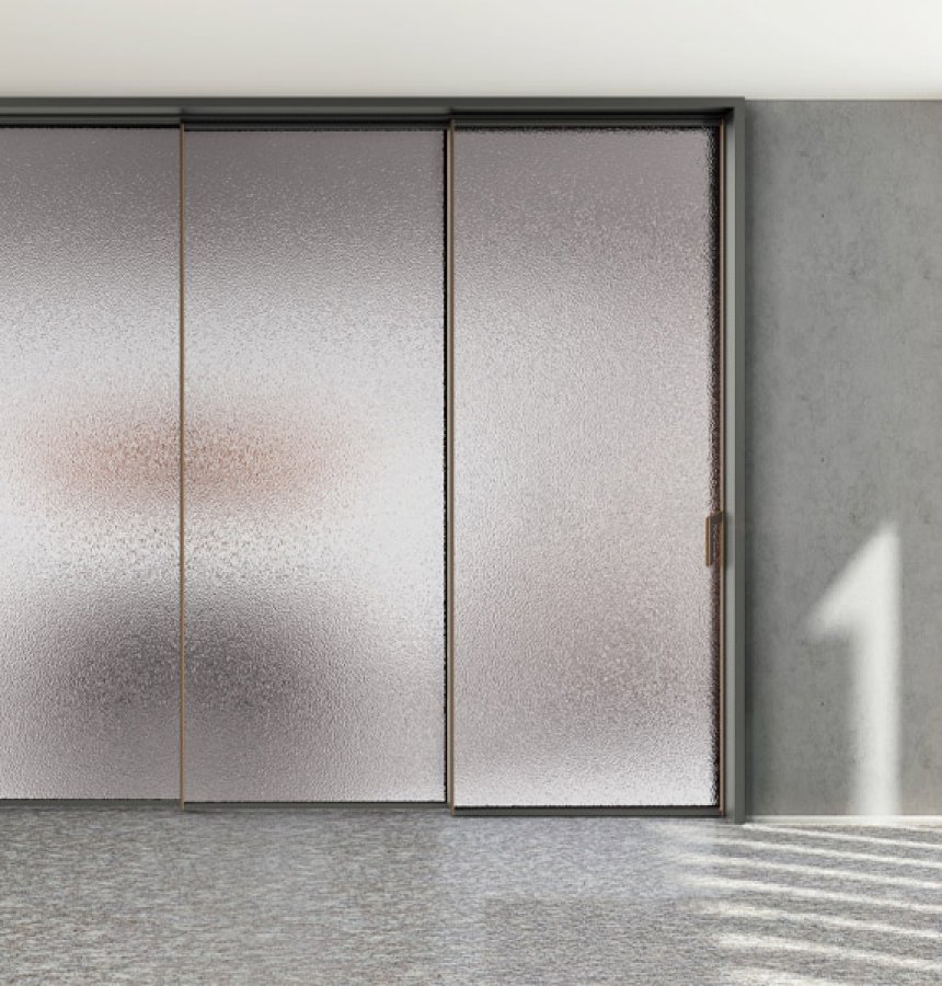Customized aluminum door size