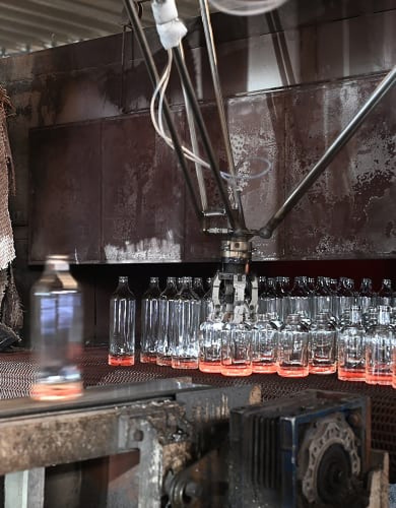Glass Bottle Production