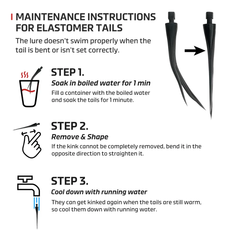 How to repair the tail section