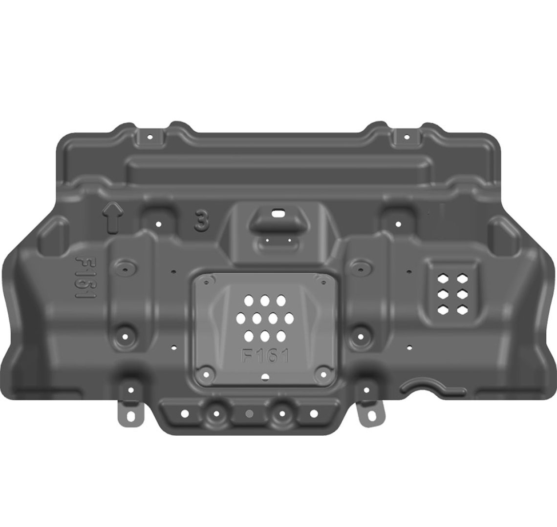 Toyota Prado (Overbearing) Skid Plate: Ultimate Off-Road Protection