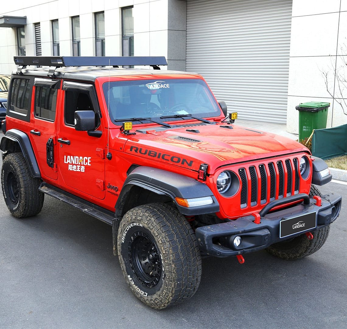 Jeep Wrangler Rubicon Roof Rack Basket - Ultimate Outdoor Gear Carrier