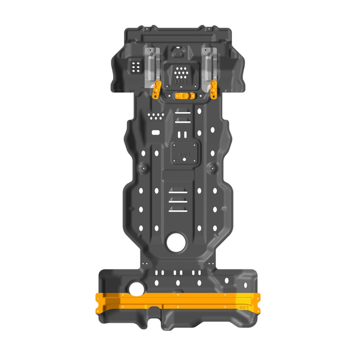 Toyota Prado (Overbearing) Skid Plate