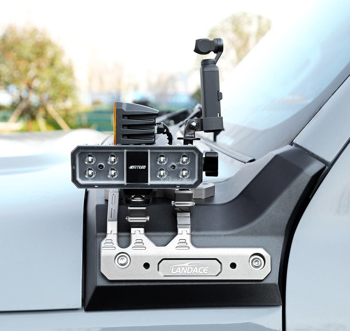Tank 300A Column Spotlight Bracket: Enhance Your Vehicle's Visibility