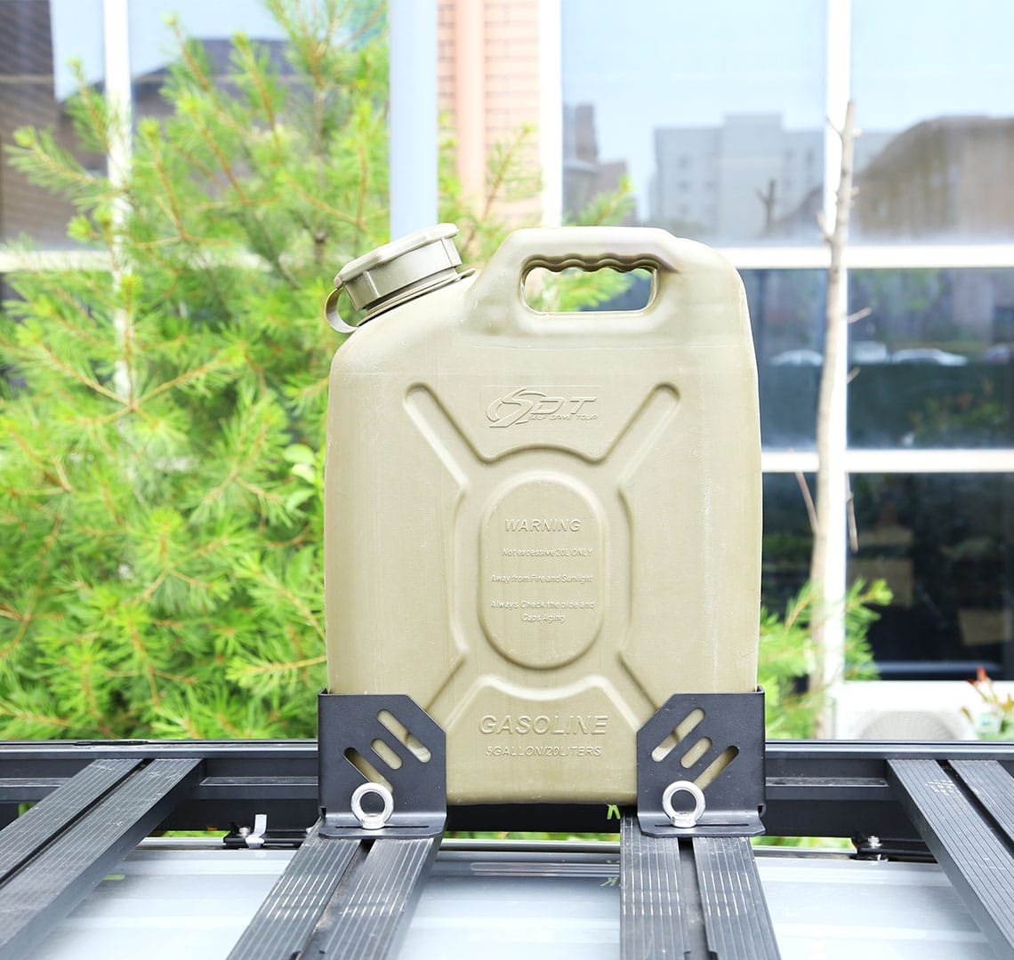 Roof Rack Accessories - Oil Drum Bracket: Secure Liquid Storage for Your Journey