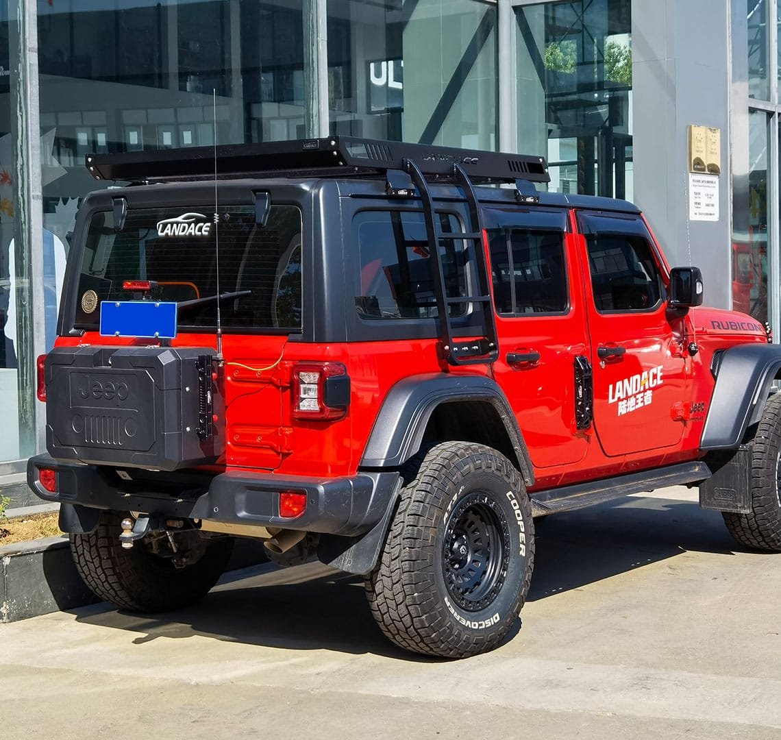 Jeep Wrangler Rubicon Roof Rack Basket - Ultimate Outdoor Gear Carrier