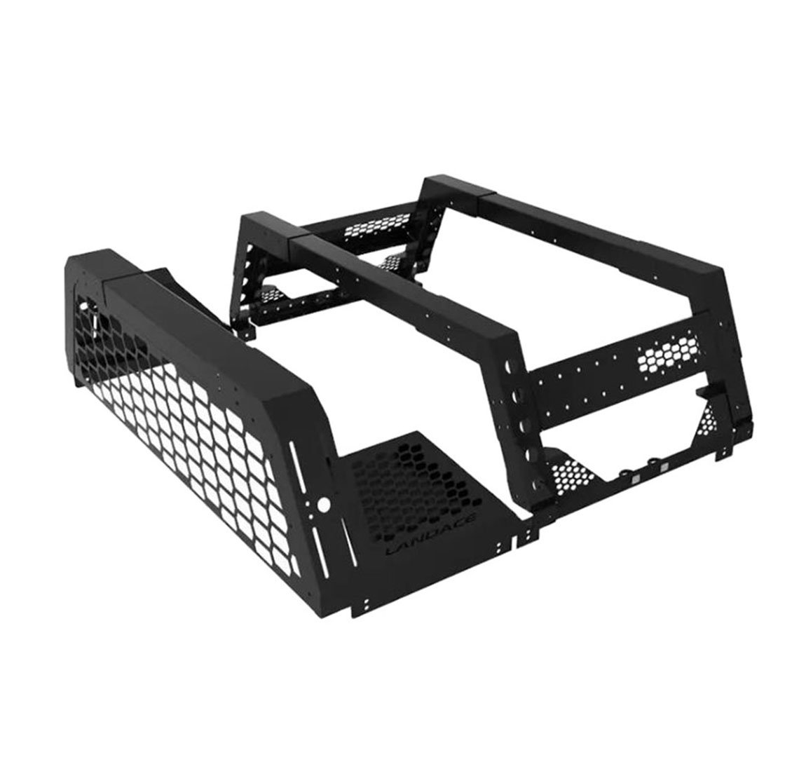 Jeep Wrangler Rubicon JT Bed Rack System: Ultimate Cargo Solution