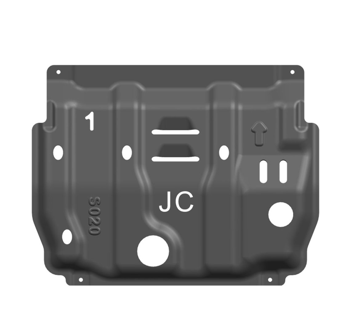 Title: Mitsubishi Power Skid Plate - Rugged Protection for Your Off-Road Journeys