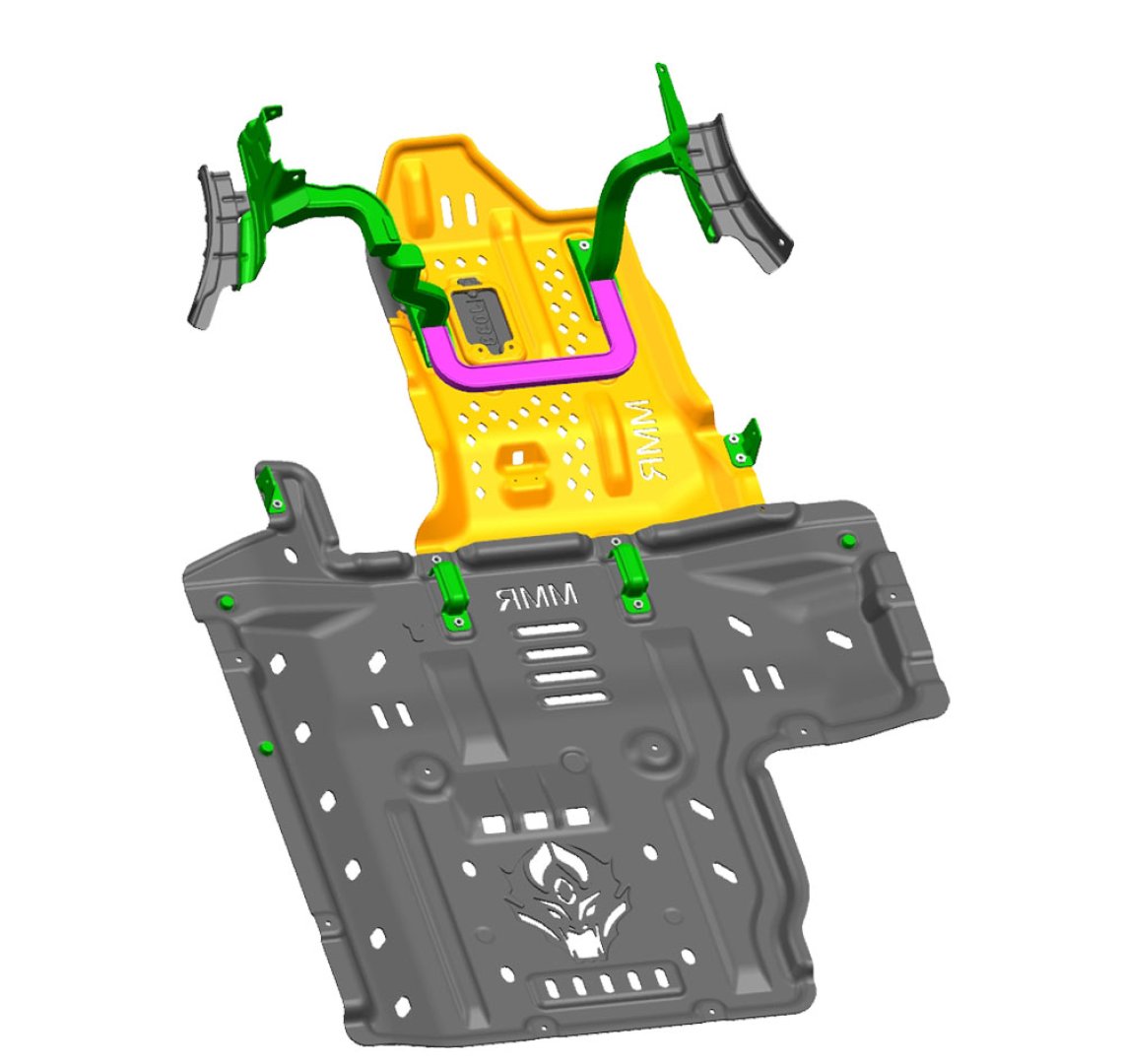 Jeep Wrangler JL (Mixed) Skid Plate - Enhanced Protection for Off-Roading