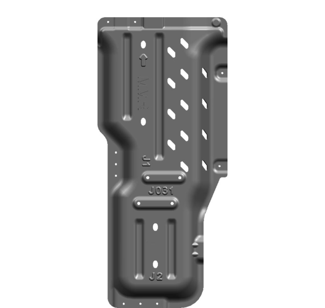 Heavy-Duty Skid Plate for JEEP Wrangler JL Petrol Model