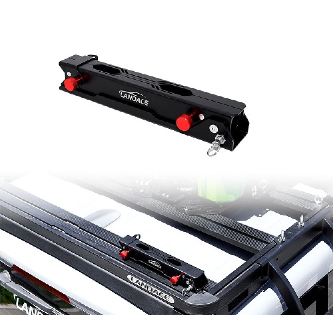 Folding Roof Rack Mounted Flagpole Holder