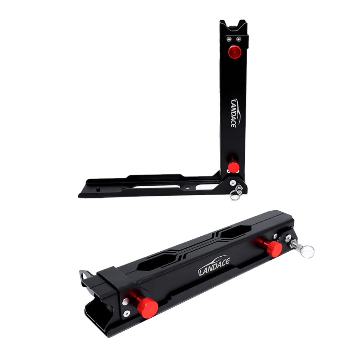 Folding Roof Rack Mounted Flagpole Holder