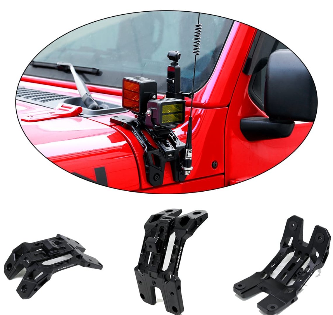 Upgraded Jeep Wrangler A-Pillar Bracket | Enhanced Durability and Functionality (9)