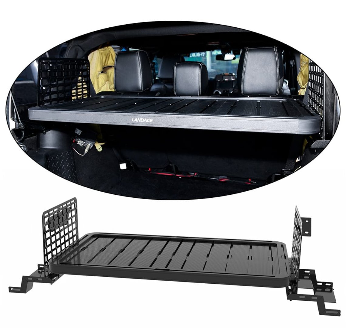 Upgraded Jeep JK Storage Shelves