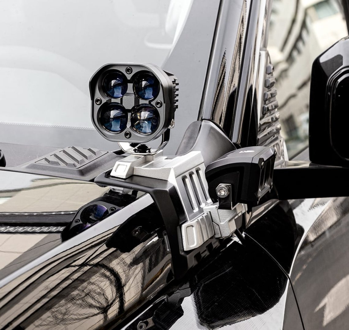 Tank400 A-Pillar Spotlight Bracket