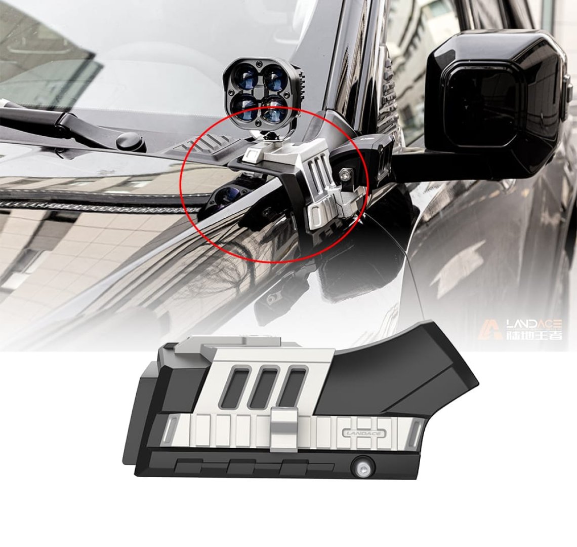 Tank400 A-Pillar Spotlight Bracket