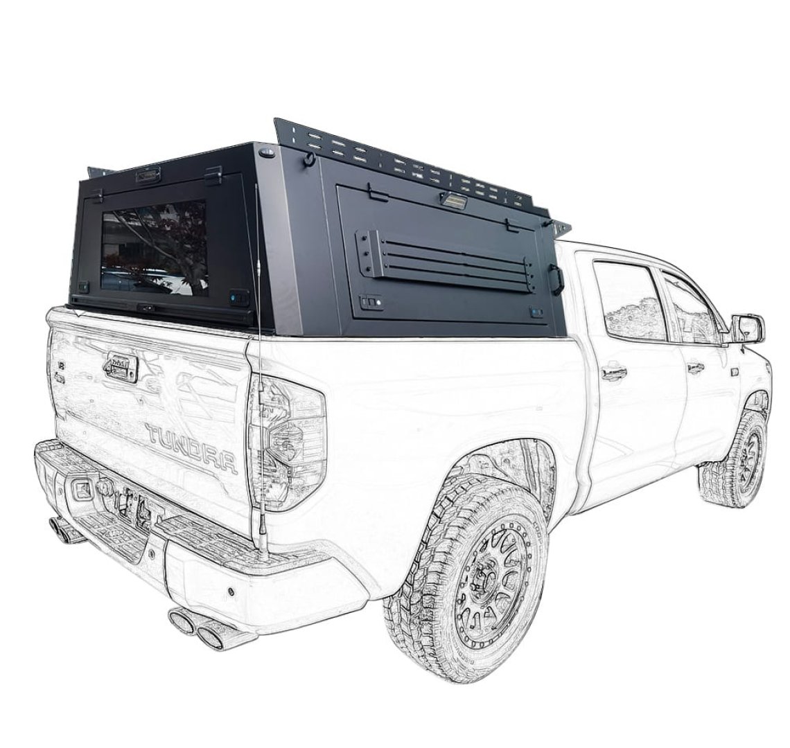 Tundra high rack cover and tent