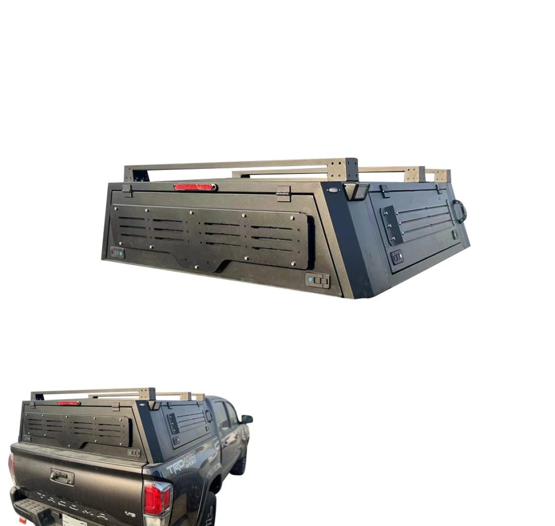Tacoma Semi-High Bed Rack Cover - Premium Protection for Your Gear