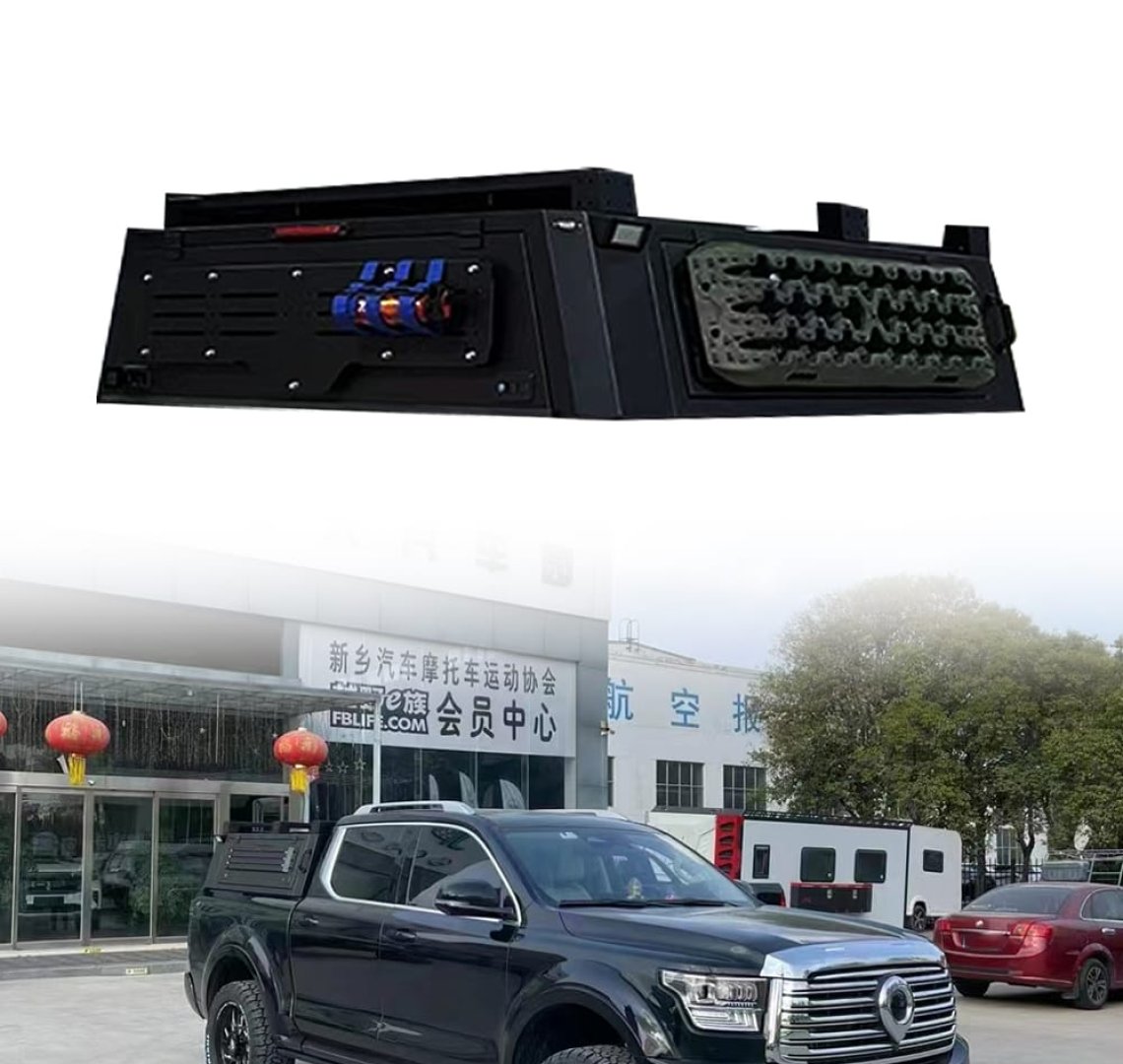 Raptor Semi-High Pickup Bed Cover - Premium Protection for Your Cargo