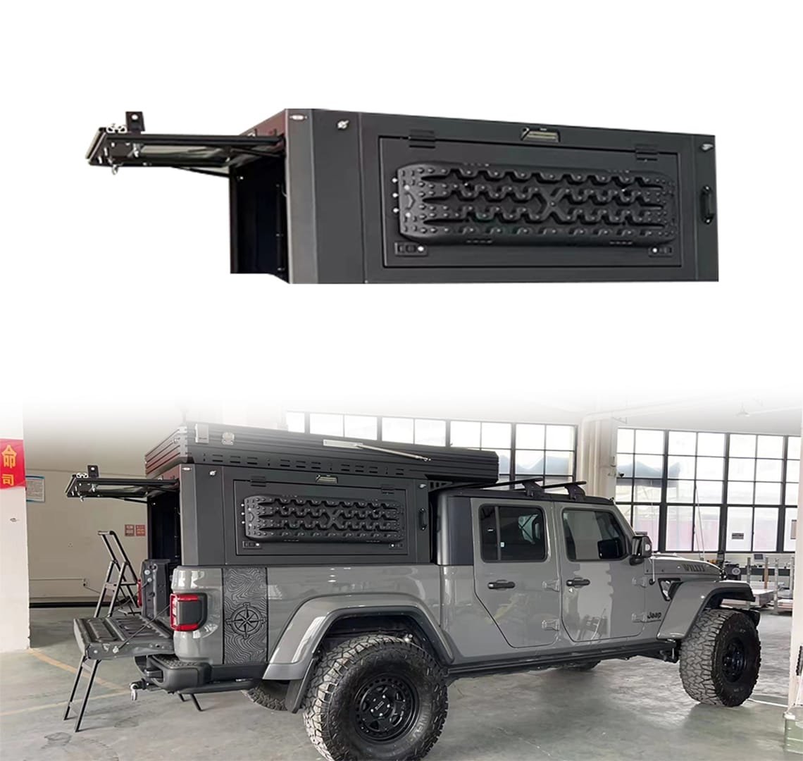 Gladiator height bed rack cover and tent