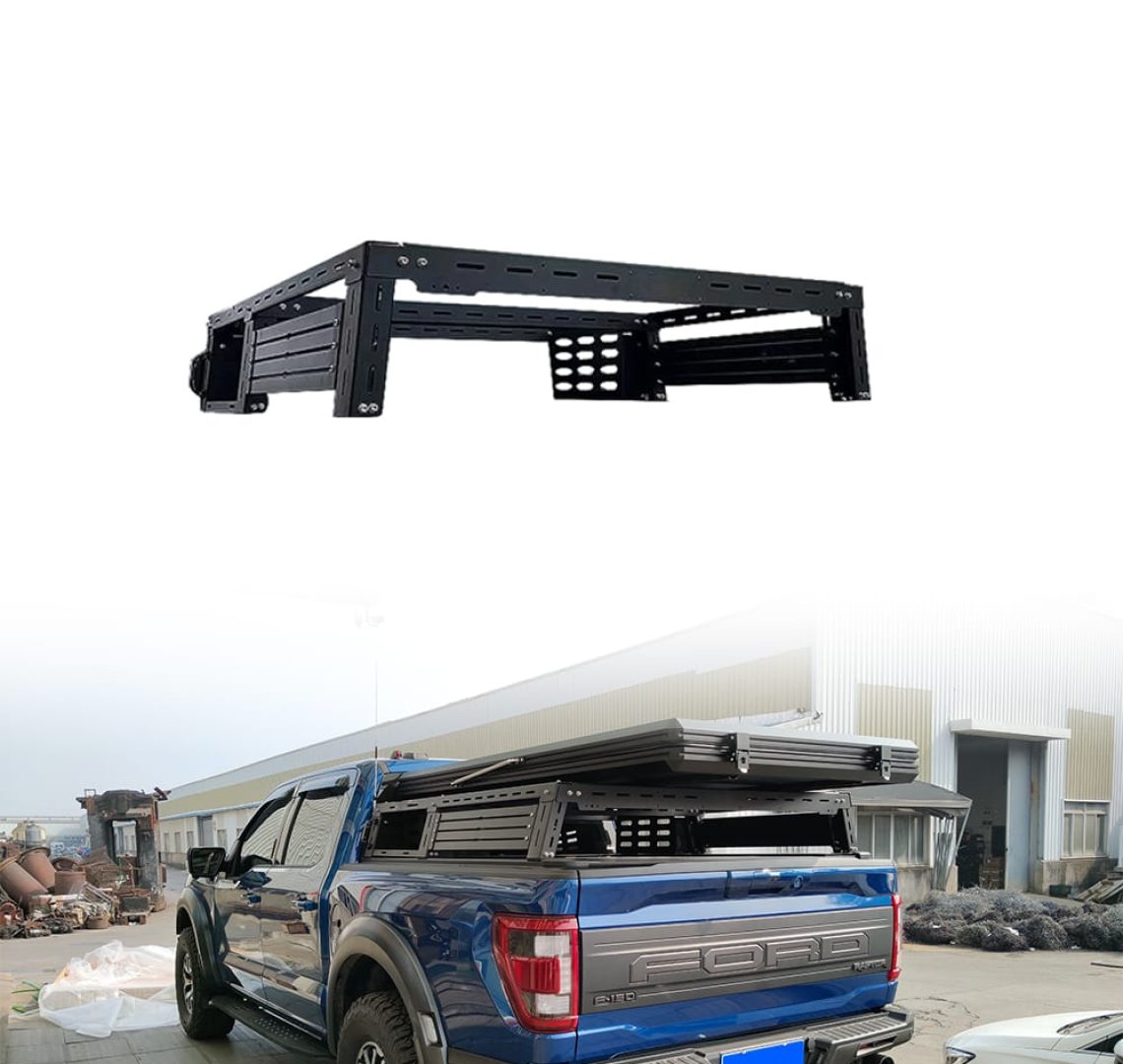Raptor Pickup Bed Rack