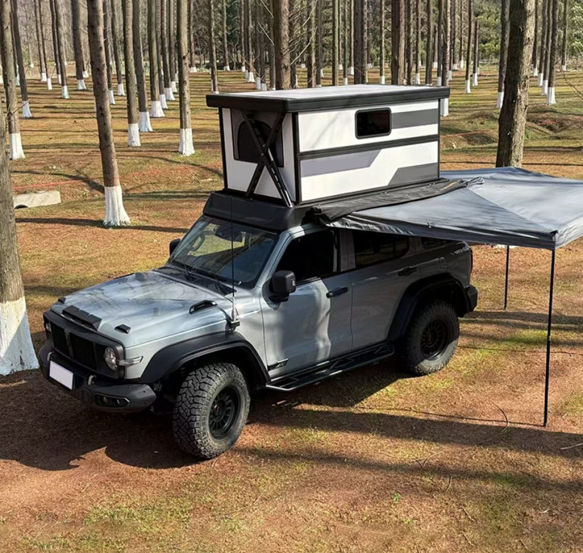 A Start-up Electric Roof Tent