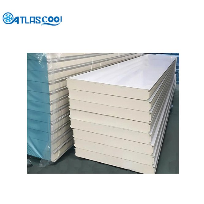Cold storage room insulated sandwich panel