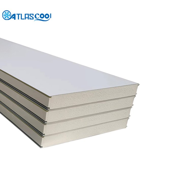 PUR insulated wall panels for cold storage