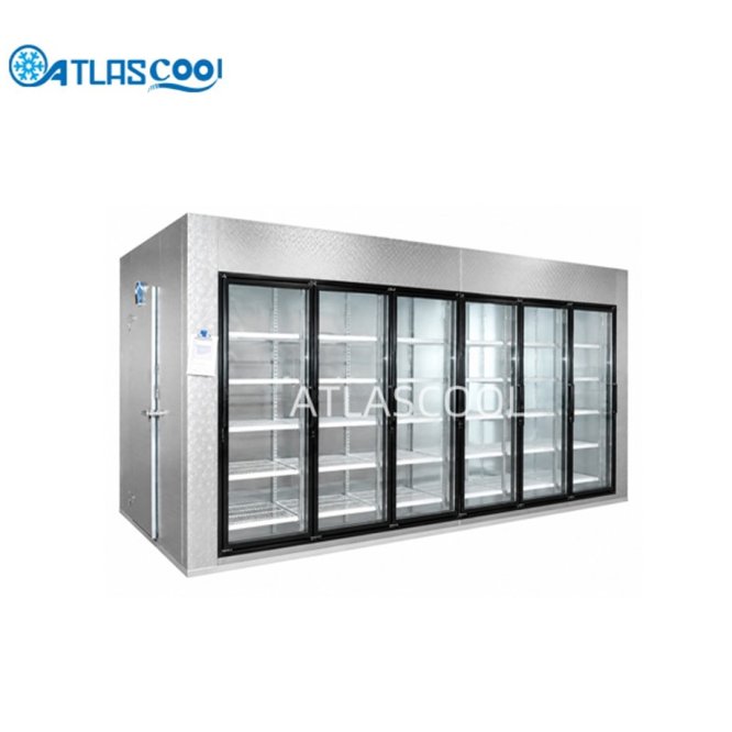Glass doors for cold room